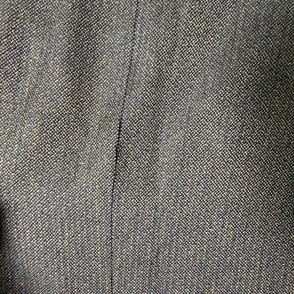Burberry Silk Wool Blend Blazer Sports Coat Jacket Tweed Gray, Blue, Black Tan - Picture 4 of 14